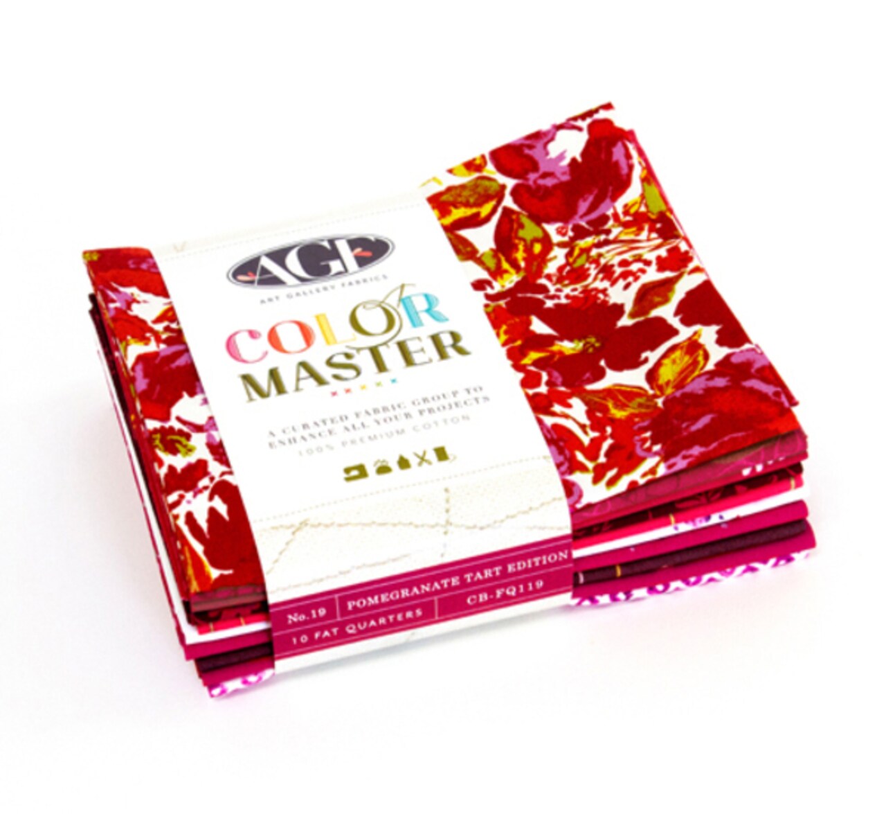 Pomegranate Tart Color Master Fat Quarter Bundle by AGF Studio for Art Gallery (CB-FQ119)